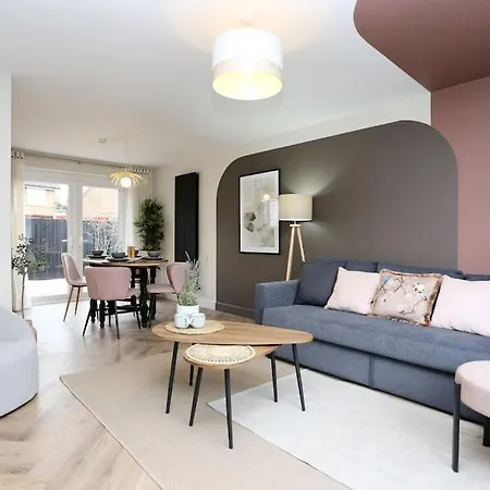 Villa Xxbrand Newxx Sleeps 8, Stylish Japandi House Blackpool Exterior foto