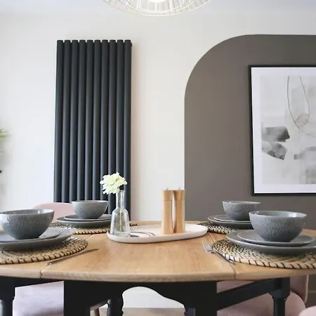 Villa Xxbrand Newxx Sleeps 8, Stylish Japandi House Blackpool Exterior foto